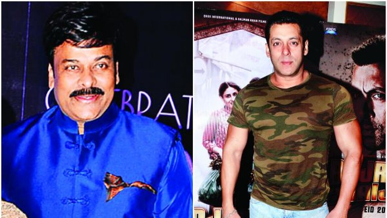 Salman Danced To Chiranjeevi S Medley At His 60th Birthday Bash