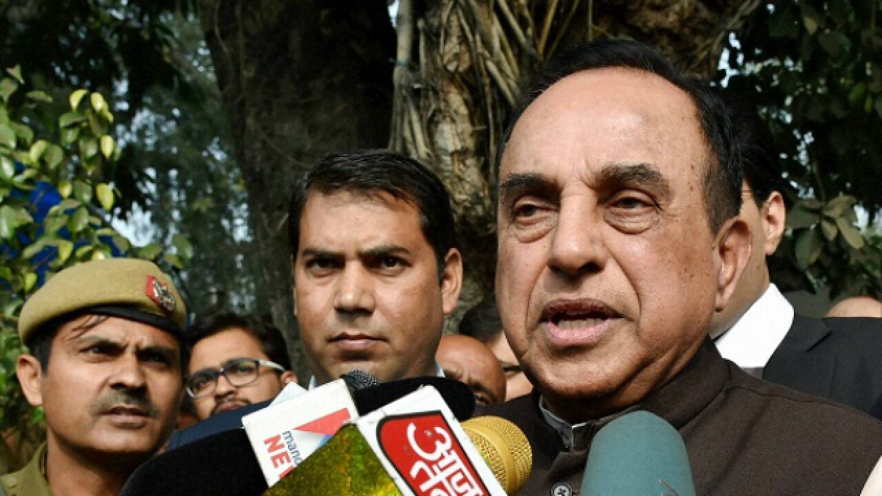 National Herald Case Subramanian Swamy Opposes Plea Against Trial