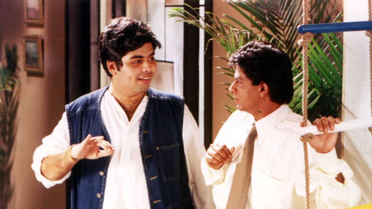 This Throwback Photo Of Karan Johar And Shah Rukh Khan From Kuch Kuch