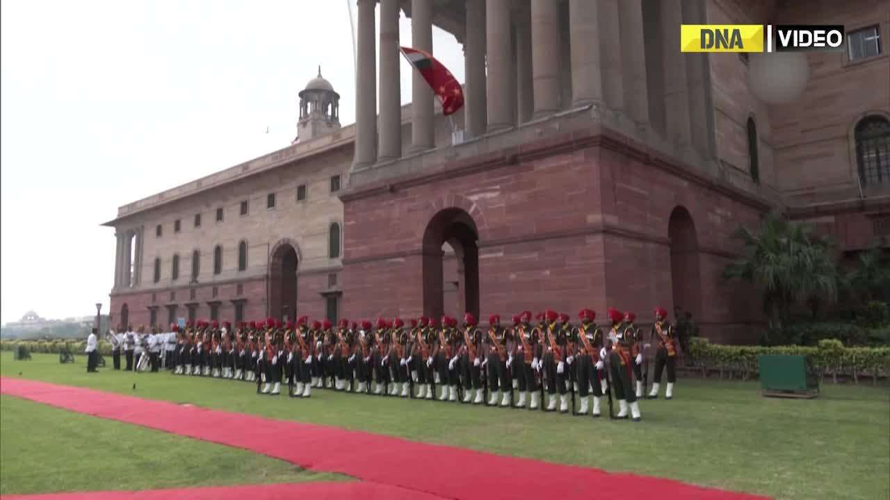 South African Army Chief Receives Guard Of Honour At South Block Delhi