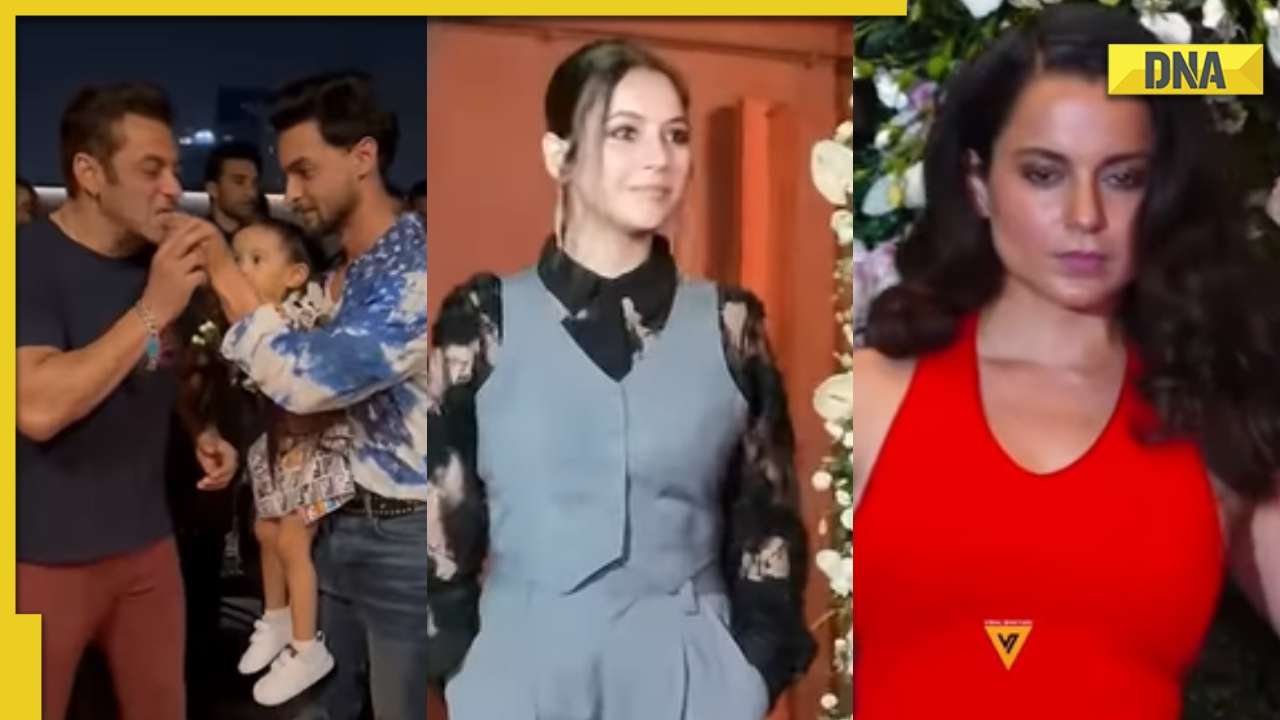 Salman Khan Kangana Ranaut Shehnaaz Gill Attend Aayush Sharma S