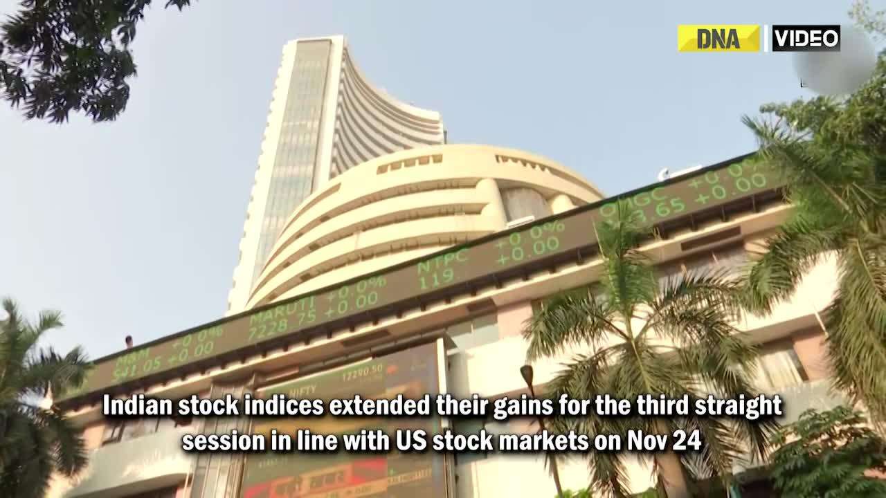 Indian Stock Indices Extend Gains For Third Straight Session