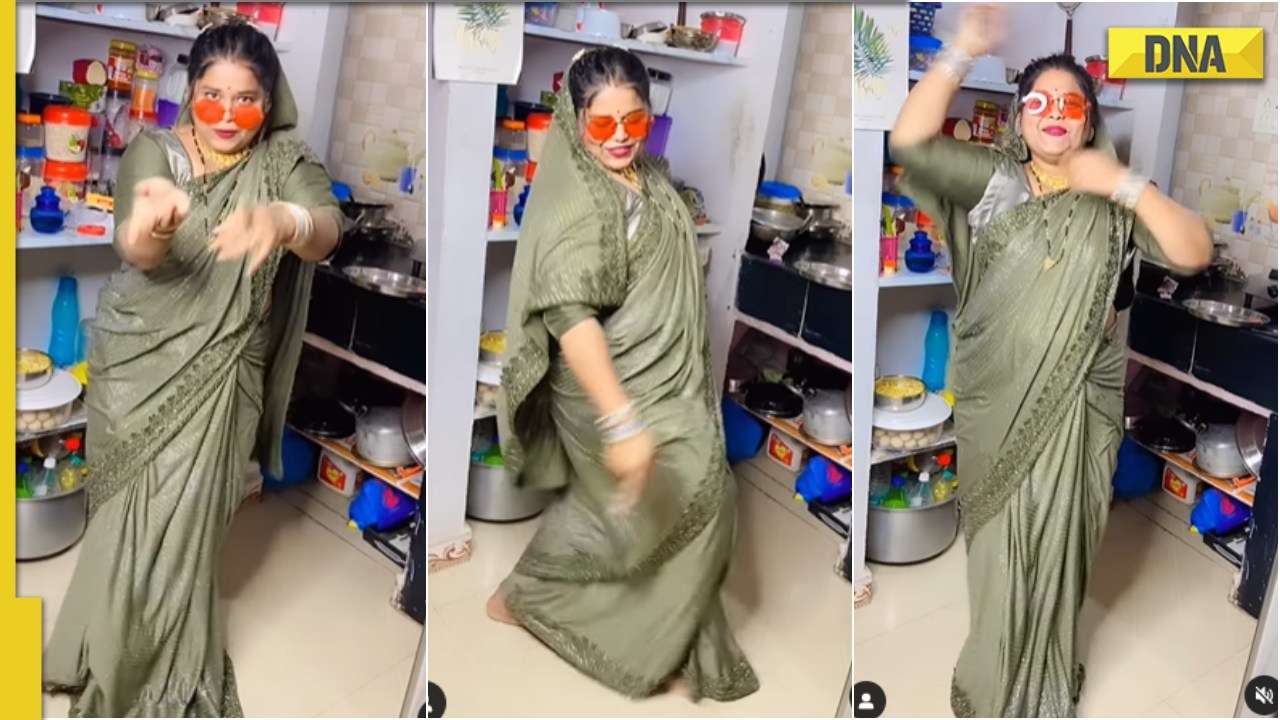 Saree Clad Woman Sets Internet On Fire With Her Killer Moves To