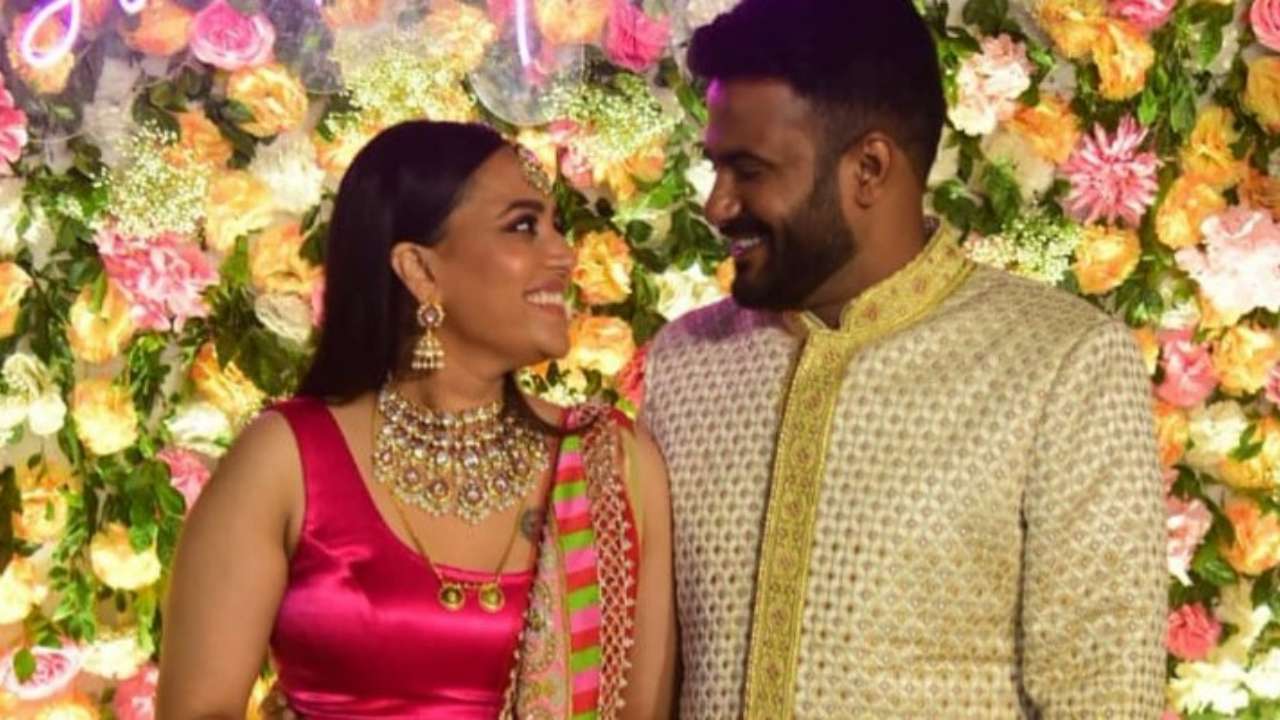 Swara Bhasker Fahad Ahmad Wedding Reception Rahul Gandhi Arvind