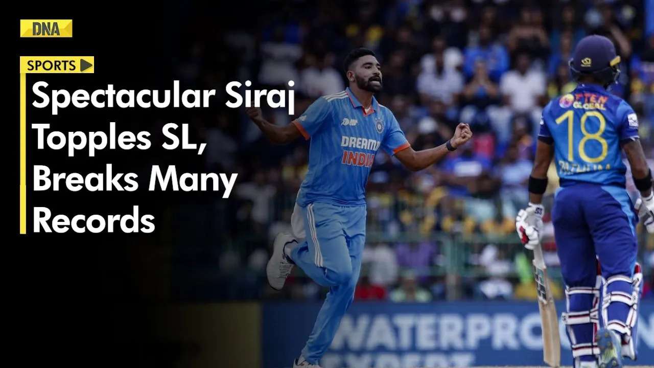 Asia Cup Siraj S Six Wicket Spell Against Sri Lanka Rewrites