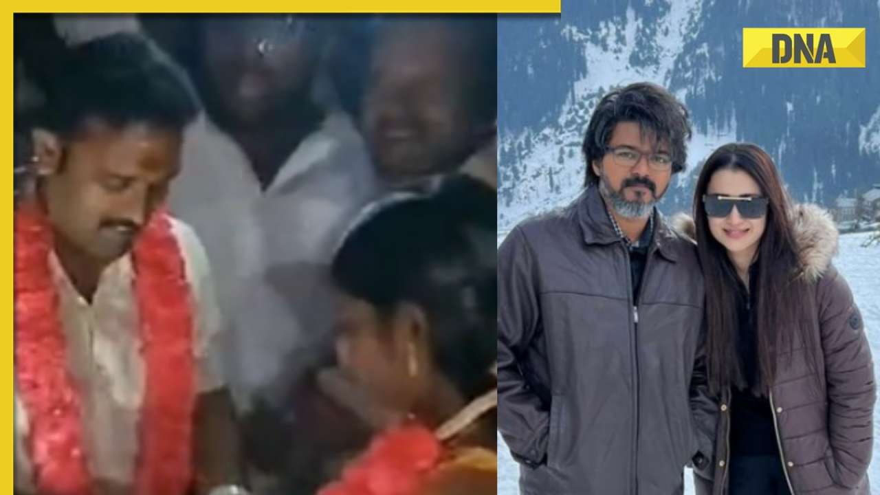 Viral Video Vijay Fans Exchange Rings Get Engaged In Theatre During