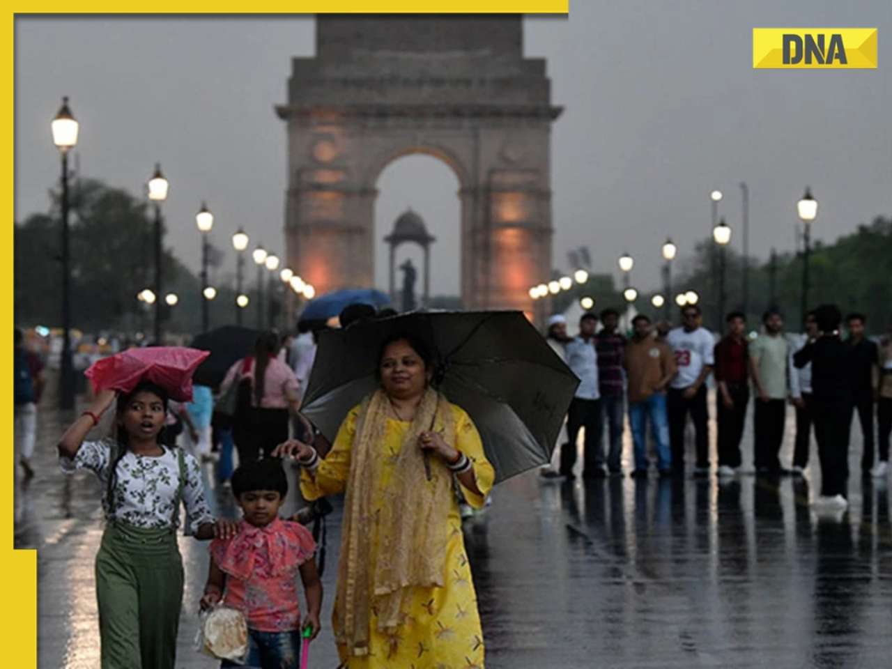 Weather Update Light To Moderate Rain In Delhi NCR Today IMD Sets