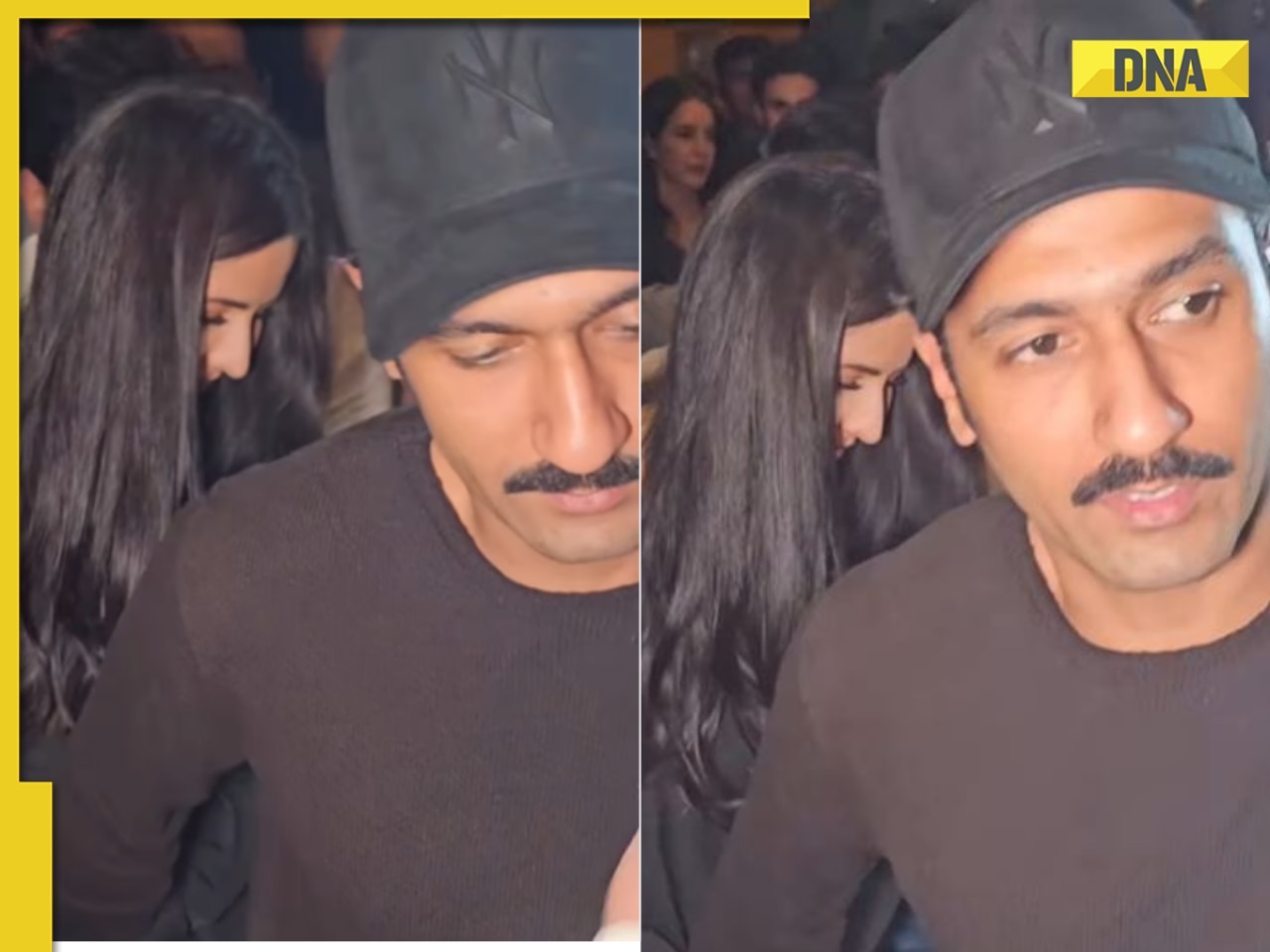 Katrina Kaif Vicky Kaushal Twin In Black Gives Major Couple Goals