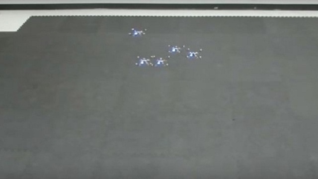 New Swarm Of Robots Can Fly Without Bumping Into Each Other