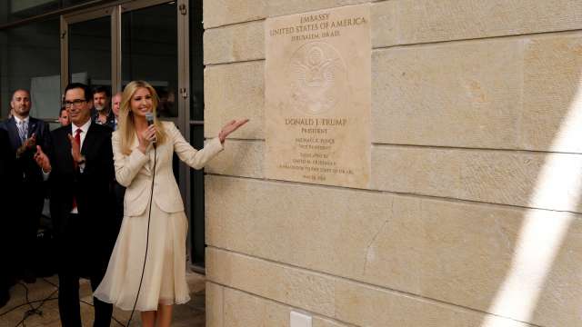 Palestinian envoy to US recalled over embassy move