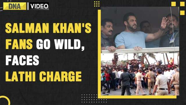 Celebration Went Wrong Salman Khan S Fans Face Lathi Charge On Going