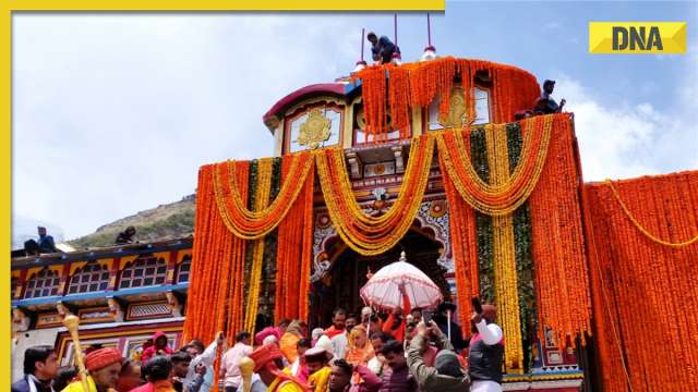 Char Dham Yatra Badrinath Temple Portals To Open For Pilgrims