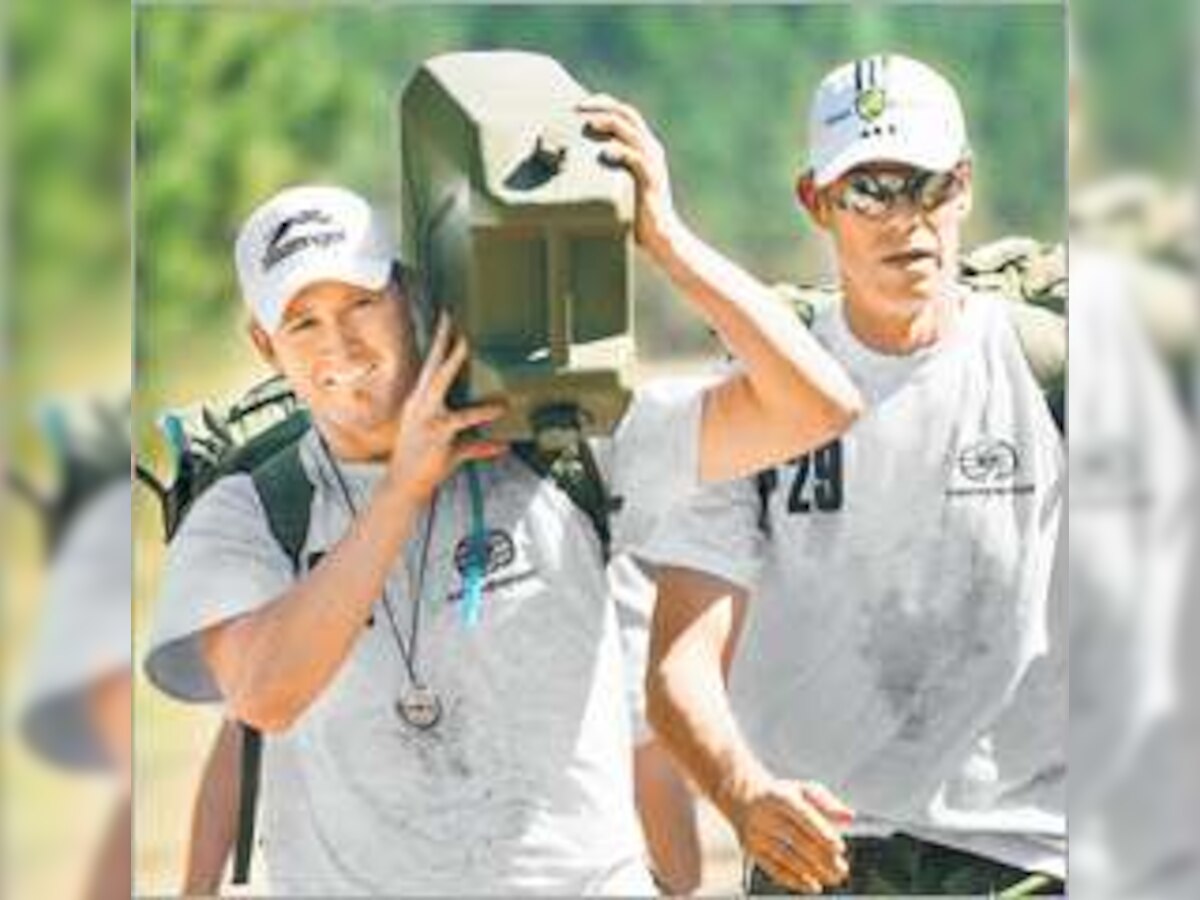 Aussies train commando style