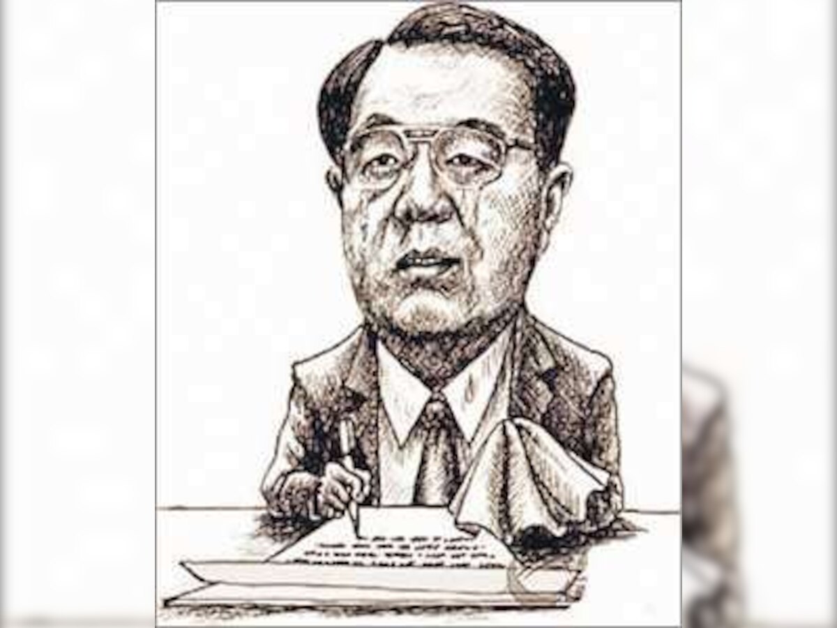 Guess Hu will not be amused by a caricature