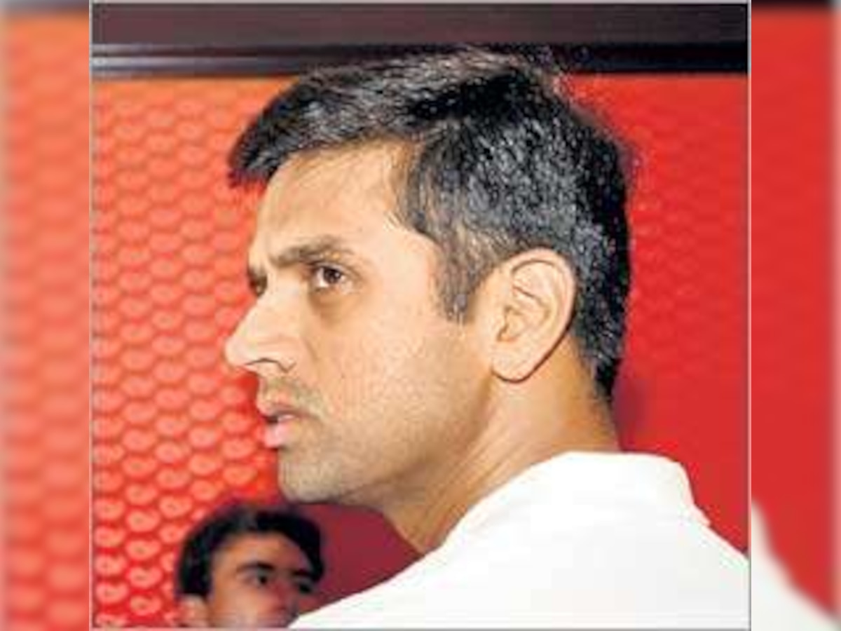 Dravid bats for his men