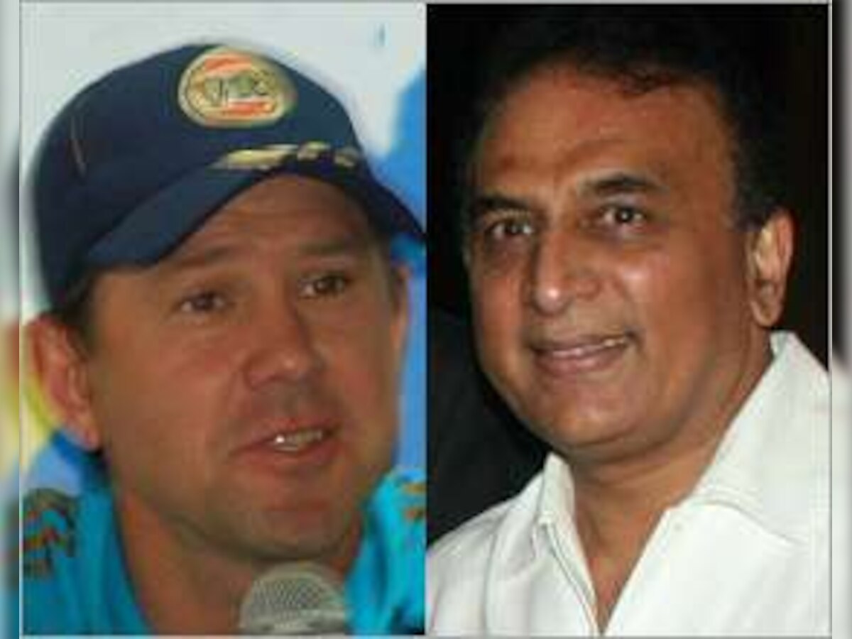 Gavaskar was no angel in his playing days, says Ponting