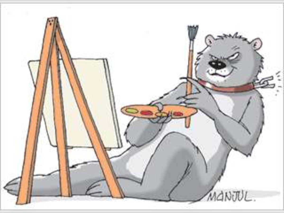 Bear paints for more like him