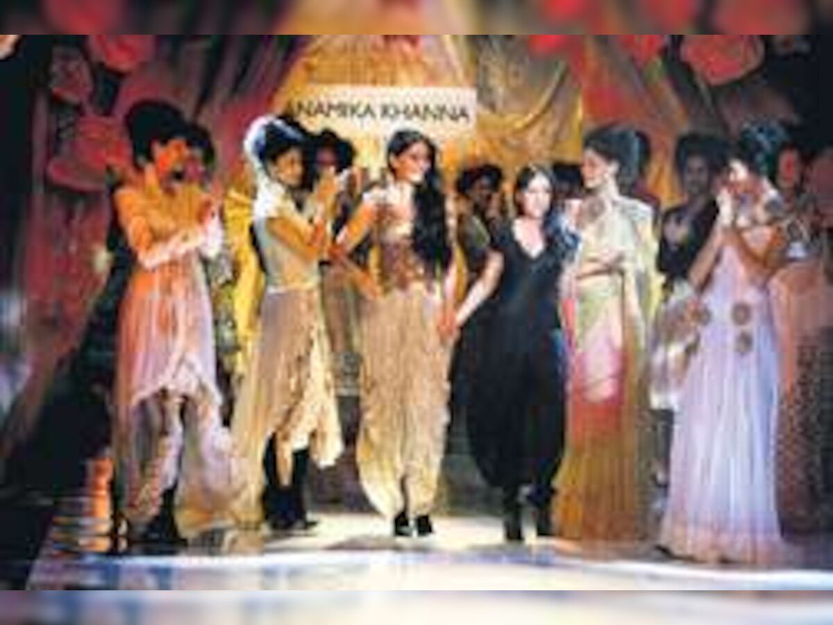 Anamika Khanna’s finale at Lakme Fashion Week