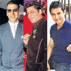Bollywood’s priciest trio: Aamir, Akshay, SRK