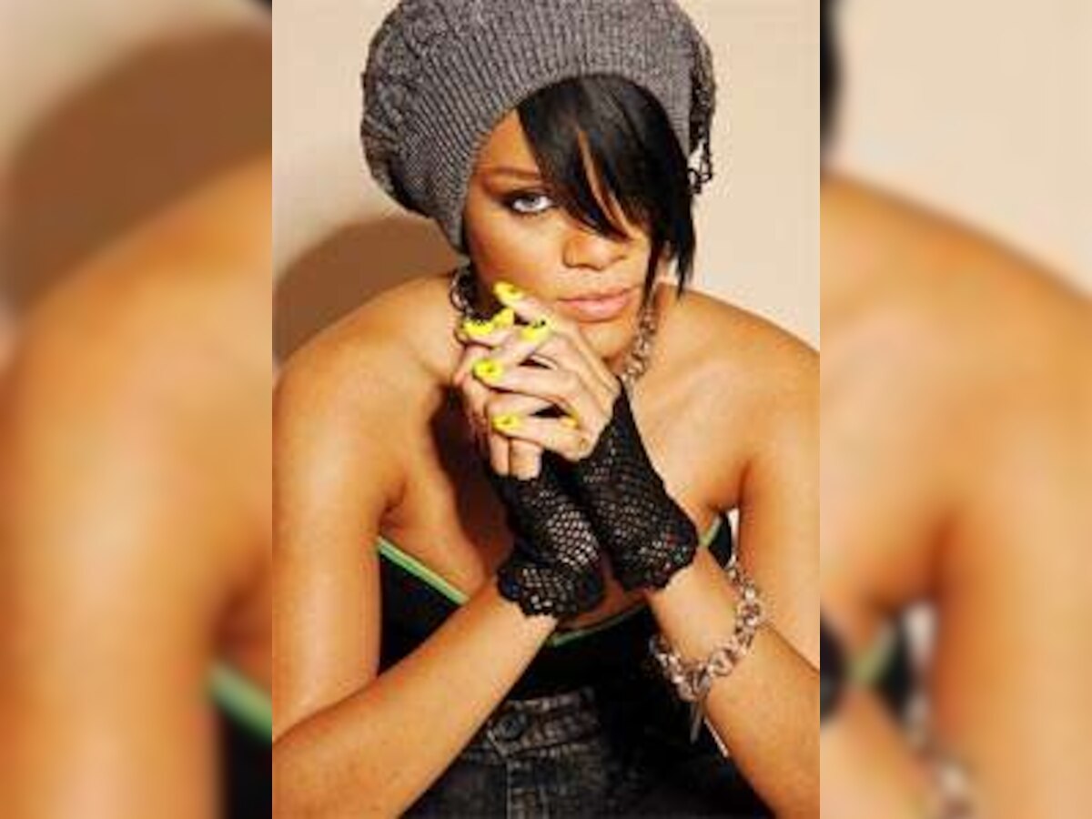 Badly beaten Rihanna was recording a song on a 'cheating partner'