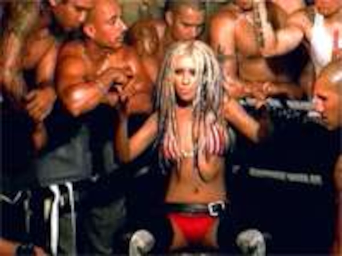 'Dirrty' video voted 'Sexiest Female Pop Promo of all Time'