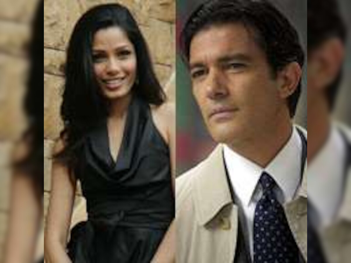 Freida Pinto to star with Antonio Banderas