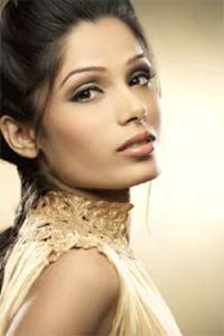 Freida Pinto outshines Kate Moss and Claudia Schiffer