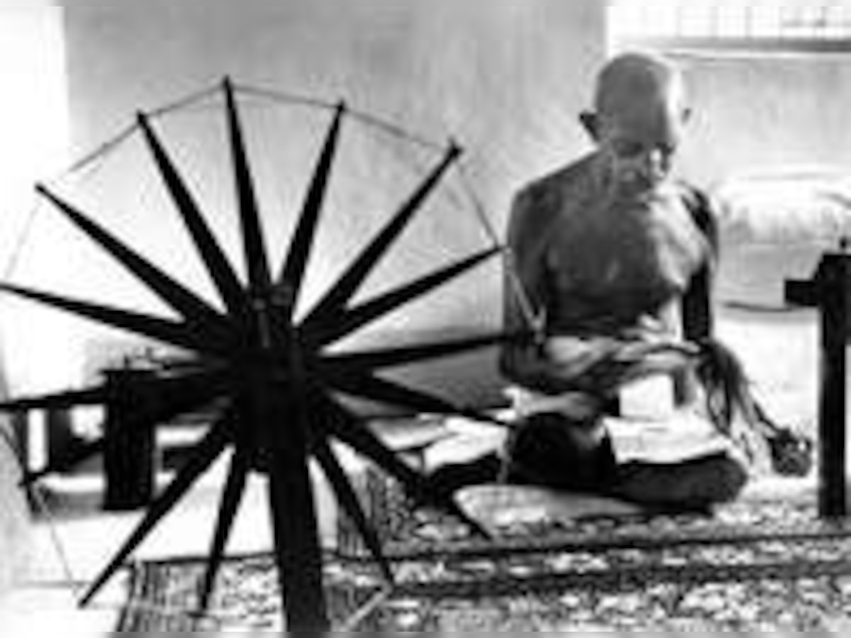 Teacher in Kerala has Gandhi's 'charkha' in his collection