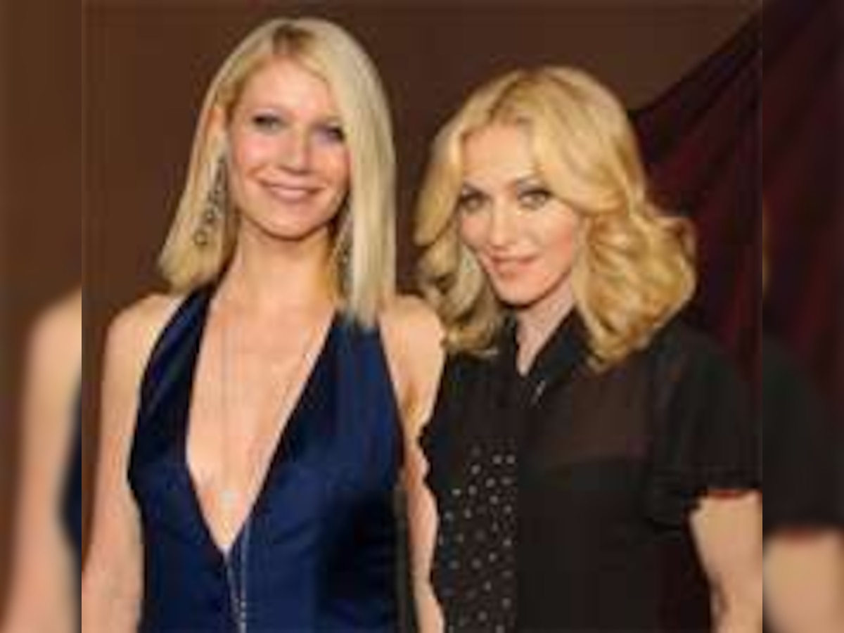 Paltrow, Madge enjoy girly gossip as they wine and dine