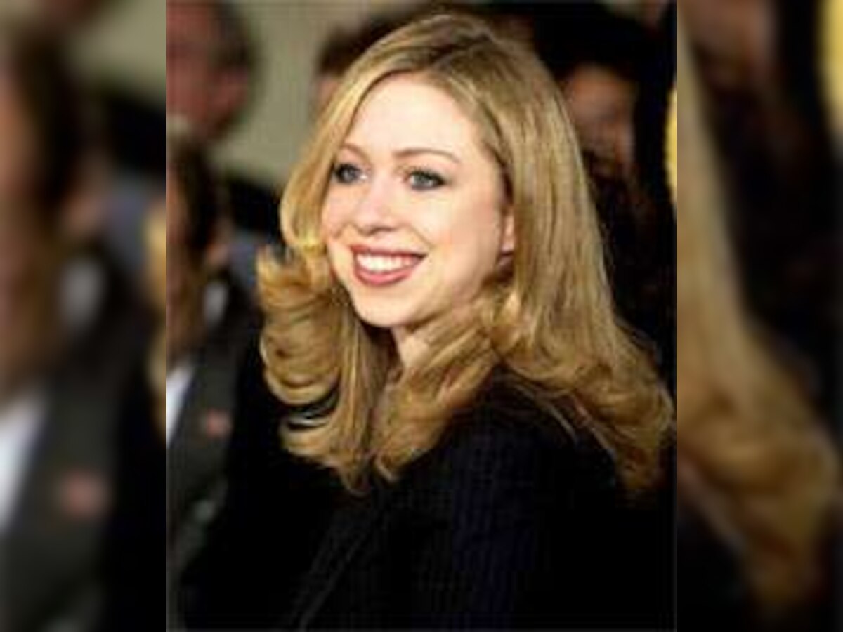 When 'hot' Chelsea Clinton stripped down to her sports bra!