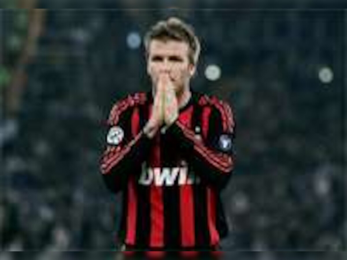 AC Milan coach hints at re-signing David Beckham