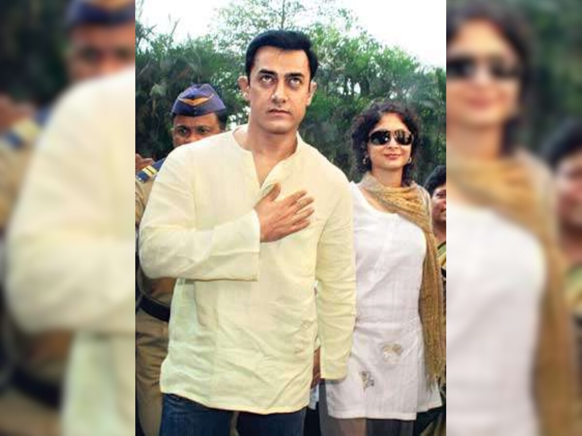 'Lean on me,' Aamir to Kiran