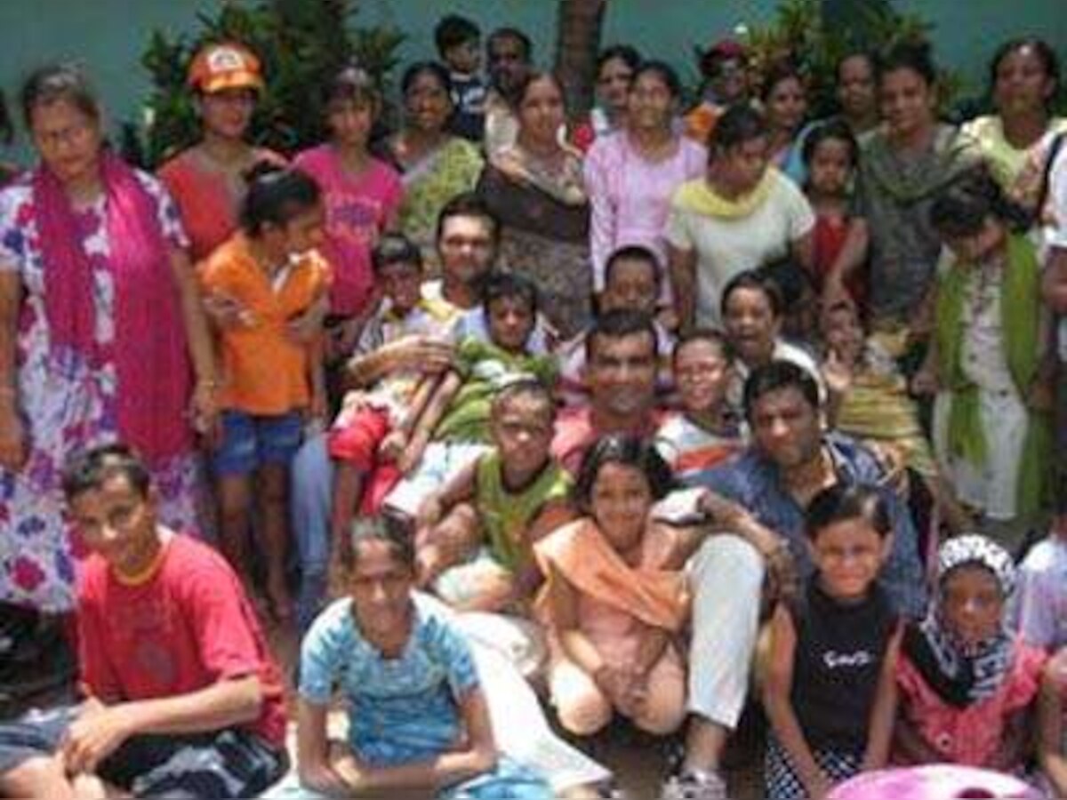 Water babies: Volunteer teaches disabled kids in Thane how to swim