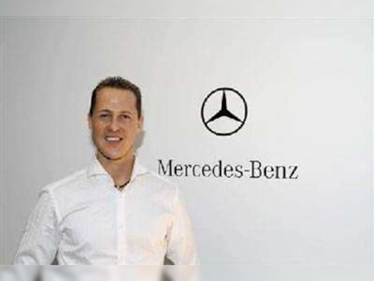 Michael Schumacher back in Formula One limelight