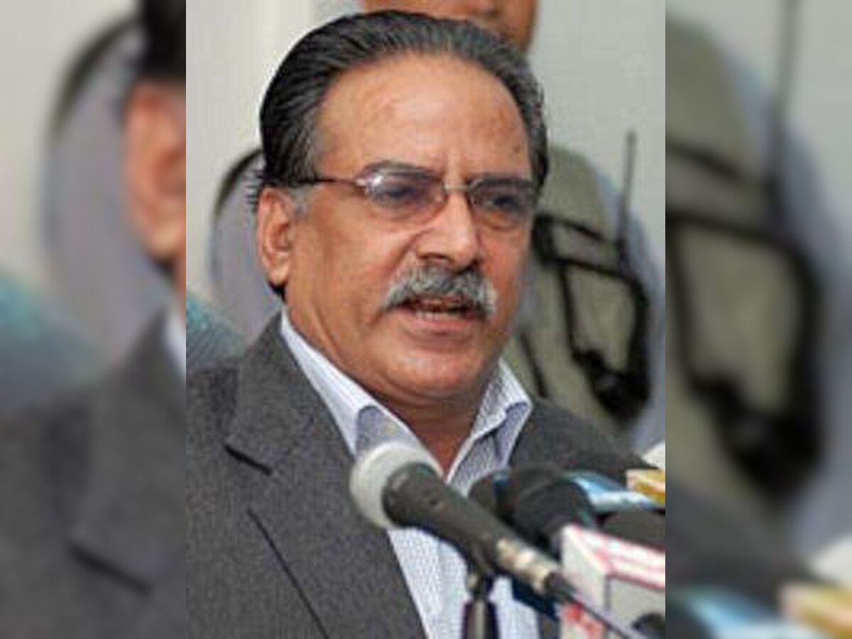 Maoist chairman Prachanda develops affinity with yoga guru Ramdev