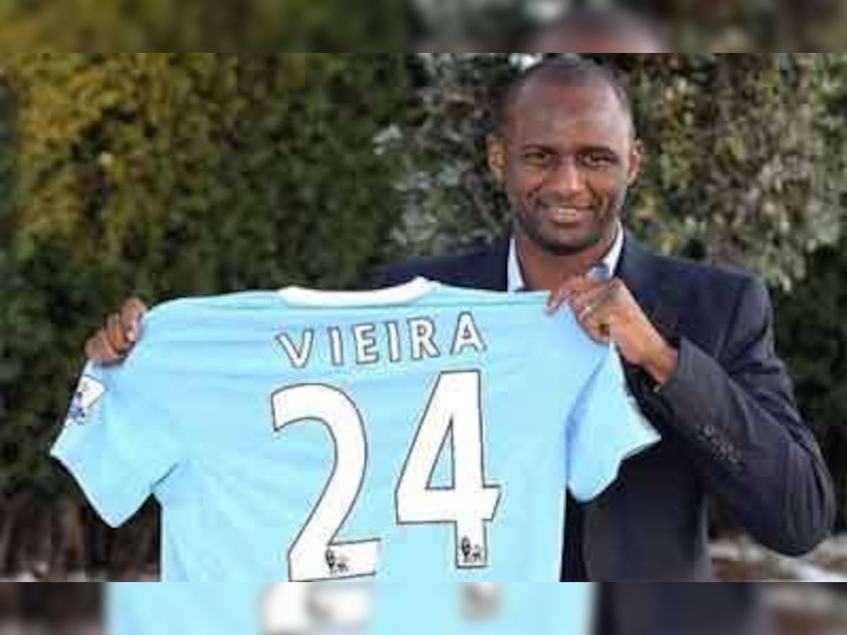 Patrick Vieira says he will lead Manchester City to top four