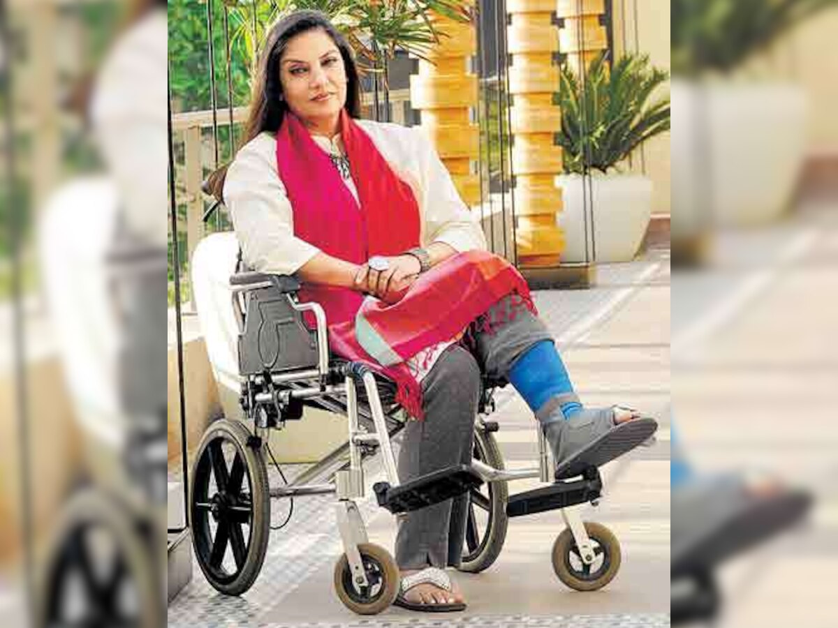 ‘Break’ point for Shabana Azmi