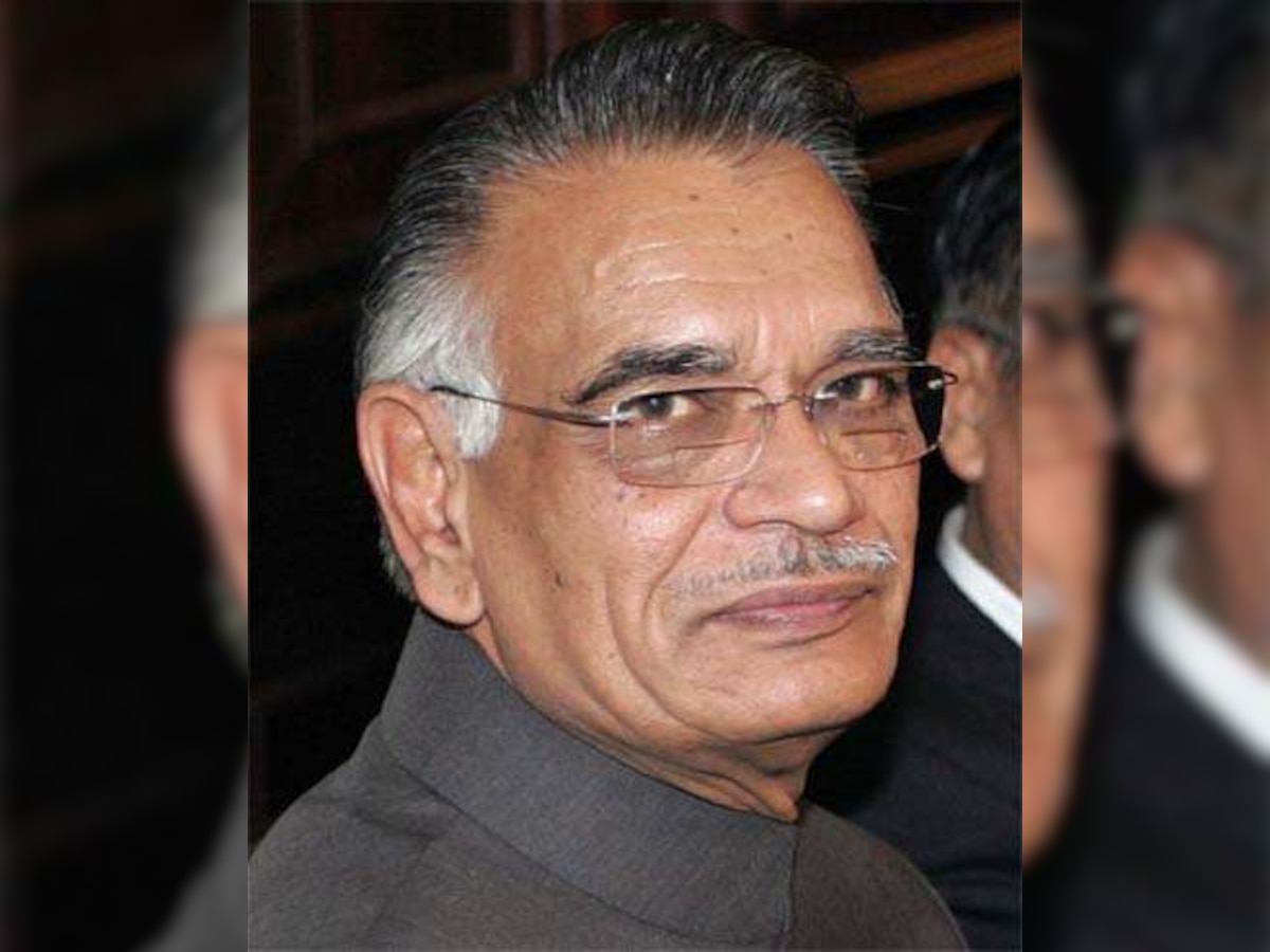 Shivraj Patil sworn in as Rajasthan governor