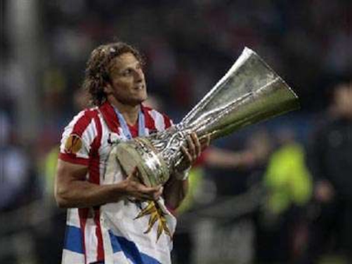 Diego Forlan double seals Euro glory for Atletico Madrid