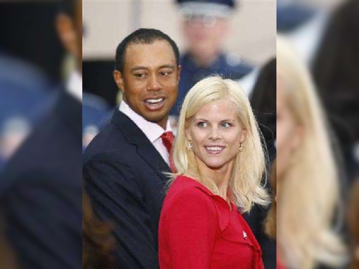 Tiger Woods spotted with wife 'look-alike'