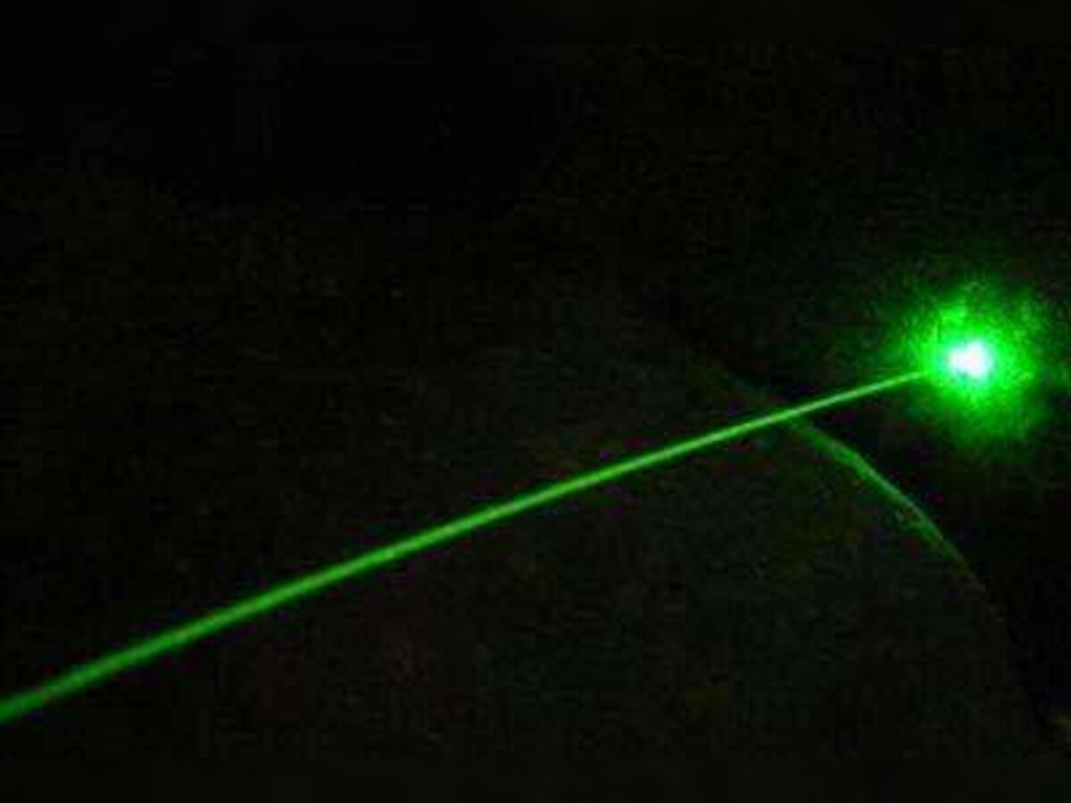 Laser pointers can harm eyes