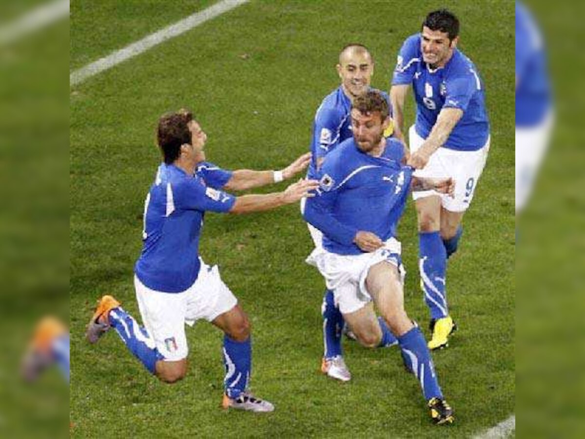 World Cup: World champions Italy escape with 1-1 draw against Paraguay