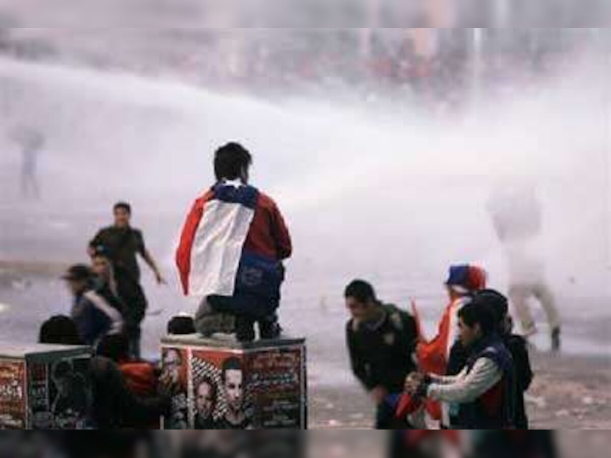 Jubilant Chileans celebrate with a riot