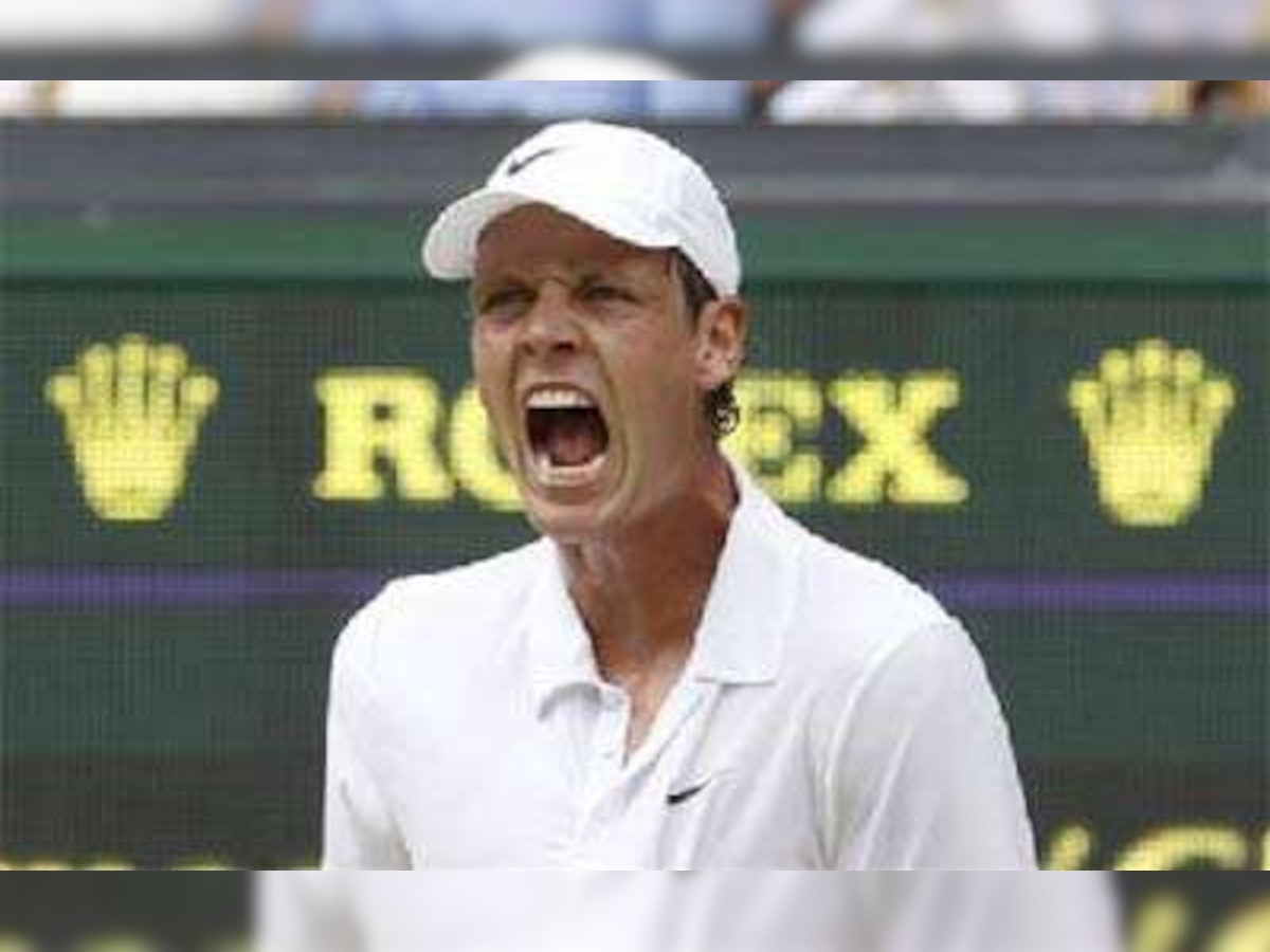 Czech Tomas Berdych reaches Wimbledon final