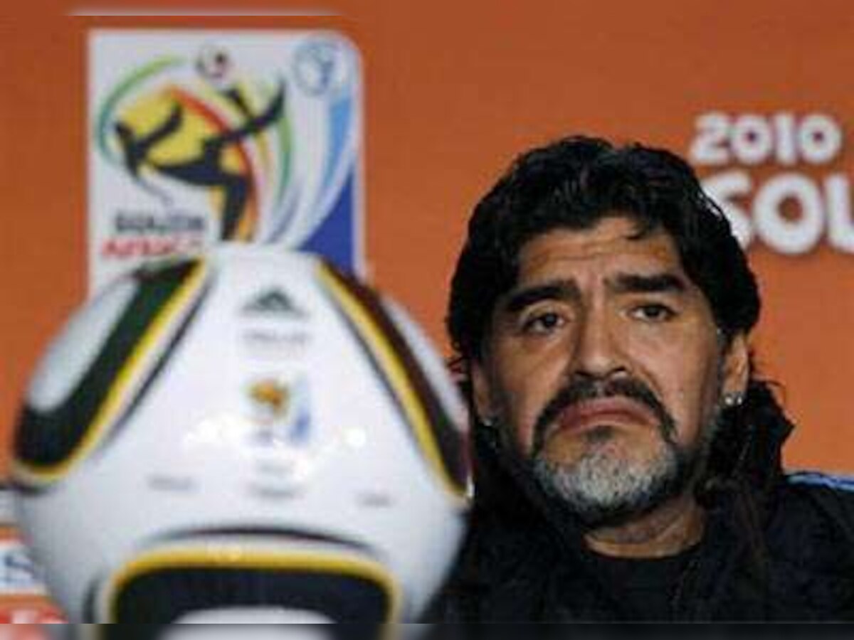 World Cup: Diego Maradona attacks officiating ahead of Germany clash