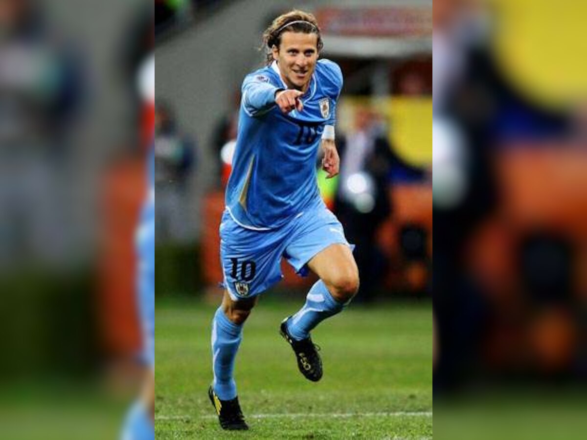 Uruguay's Diego Forlan named player of the World Cup