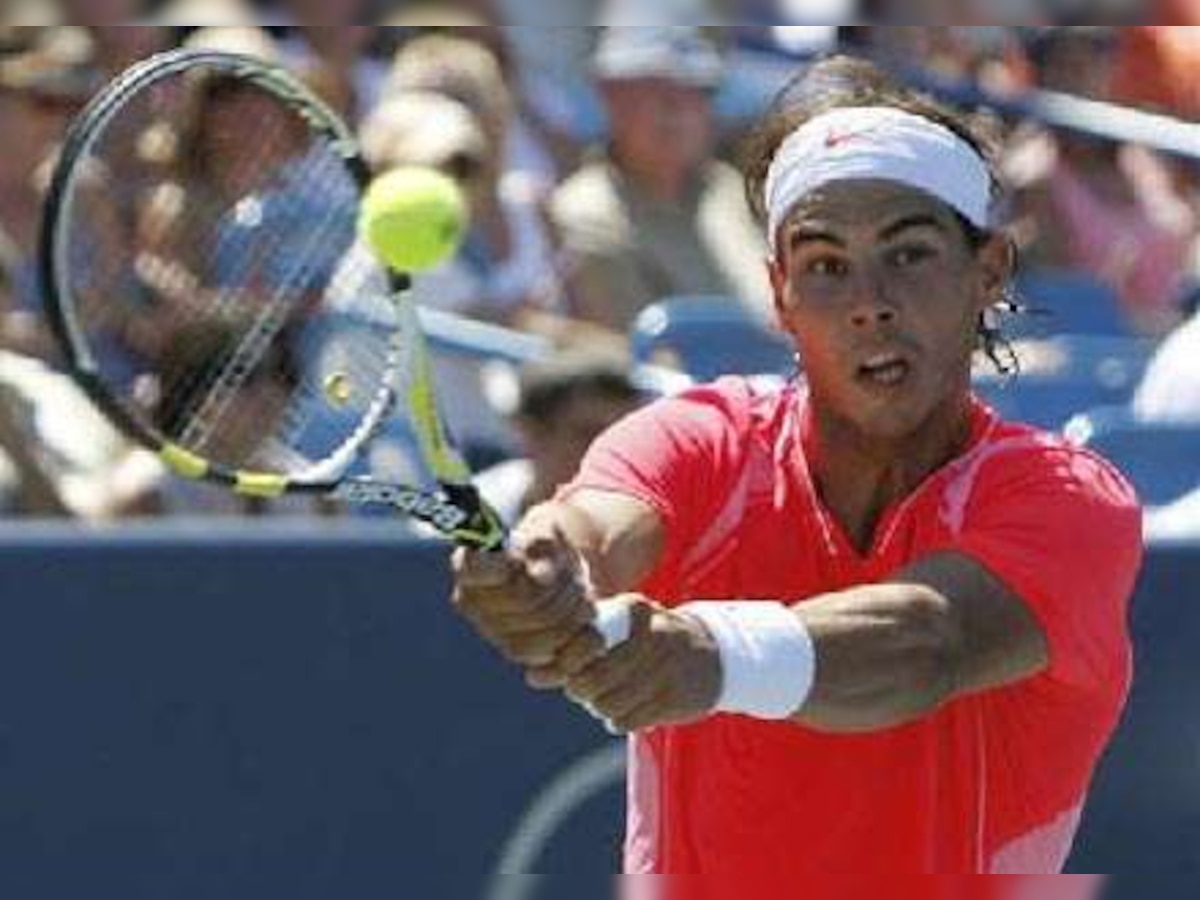 Rafael Nadal advances at slick Cincinnati Masters