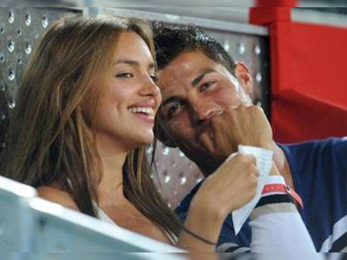 Cristiano Ronaldo and girlfriend Irina Shayk go lunch Madrid