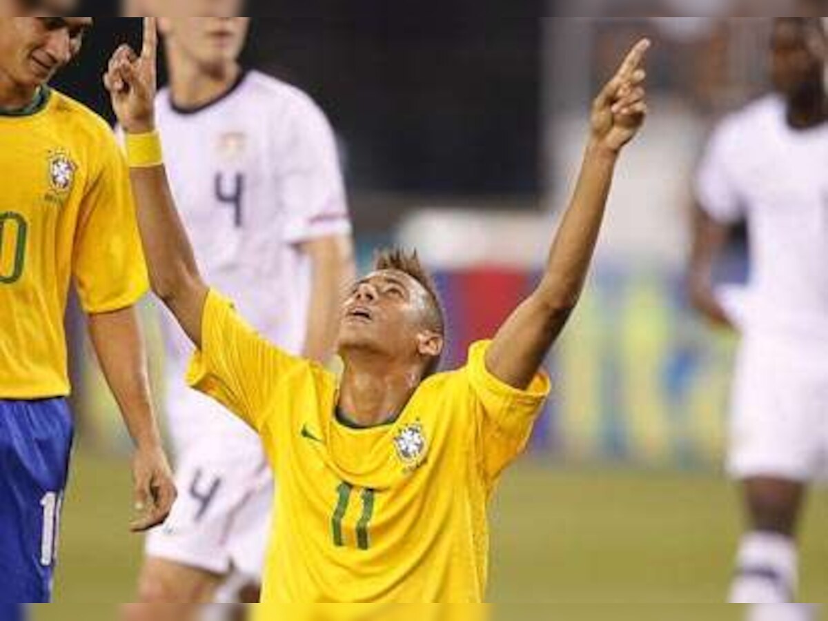 Neymar inspires Santos to fourth straight win in Brazil