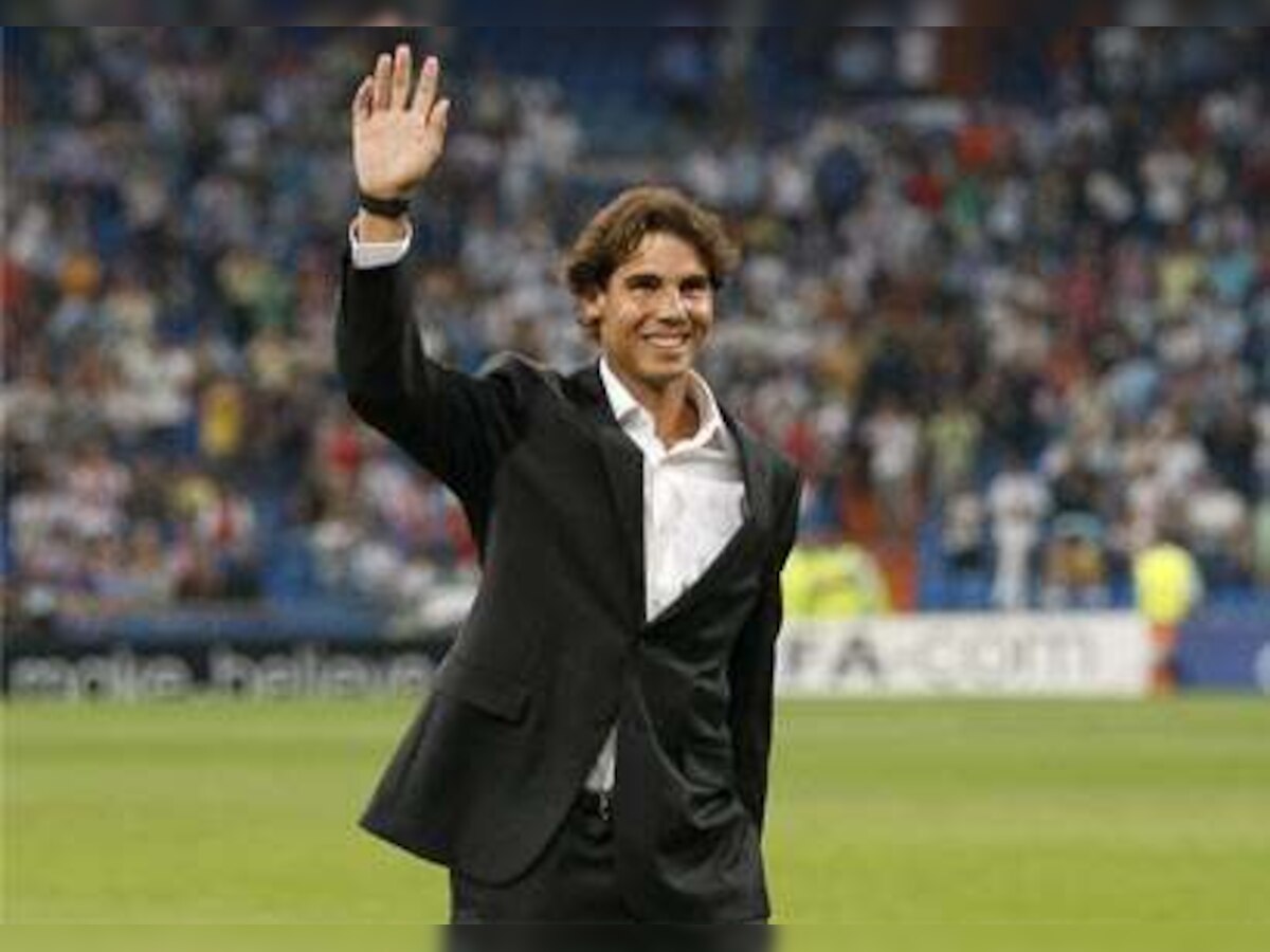 Rafael Nadal gets standing ovation at Real Madrid game